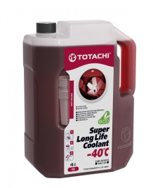 АНТИФРИЗ TOTACHI SUPER LLC 4кг красный (готовый)