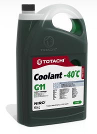 АНТИФРИЗ TOTACHI SUPER LLC 5кг зеленый (готовый)
