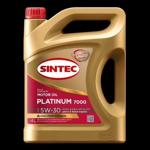 СИНТЕК PLATINUM 5/30 4л синт. 7000 фото 1